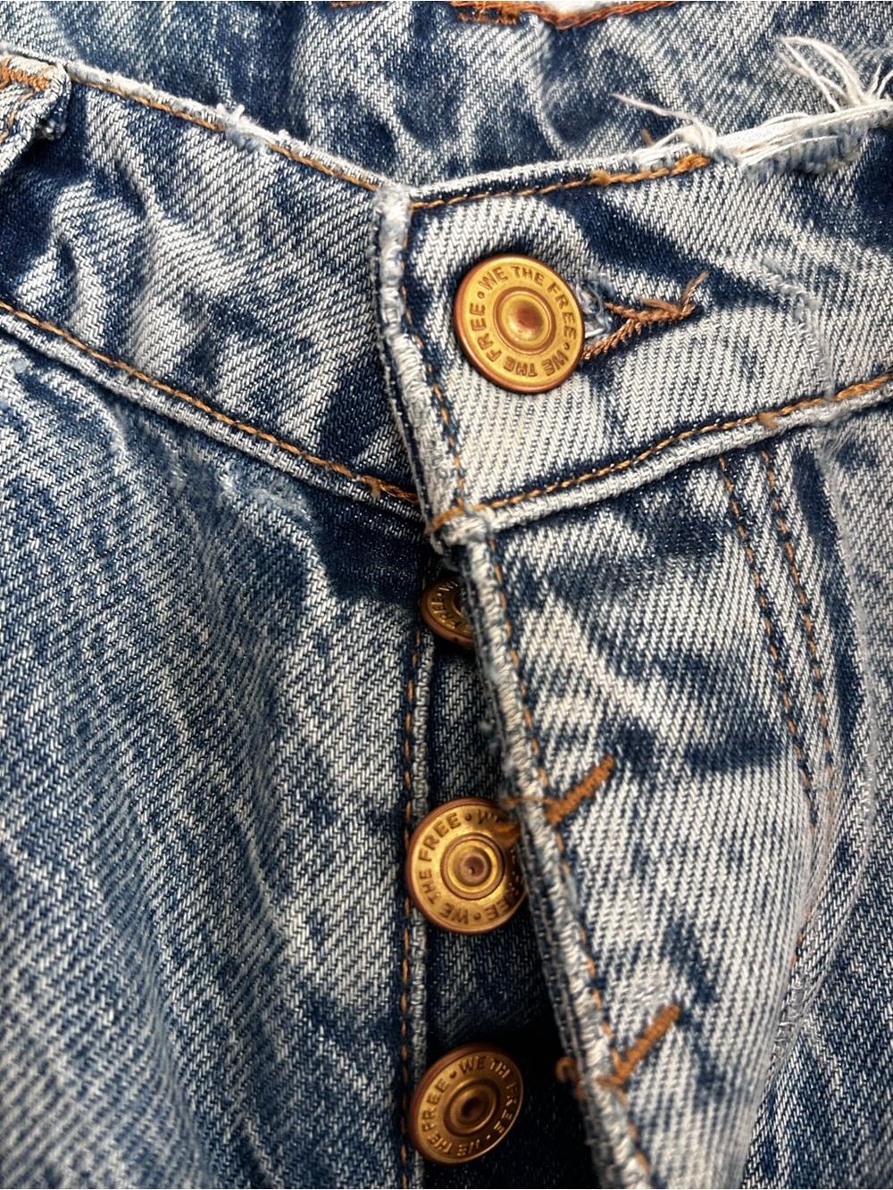 Free People x We The Free Good Luck Mid Rise Barrel Jeans - Picture 8 of 13